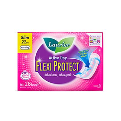 Laurier Flexi Protect Slim 22 cm Non Wings - 28 Pads