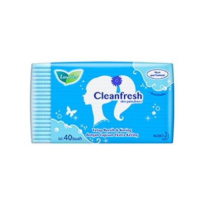 Laurier CleanFresh Pantyliner Non Perfumed 40 Pads