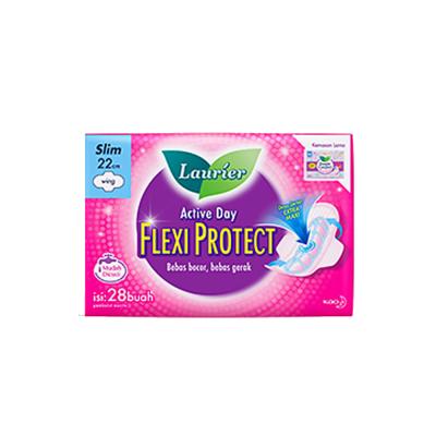 Laurier Flexi Protect Slim 22 cm Wings - 28 Pads