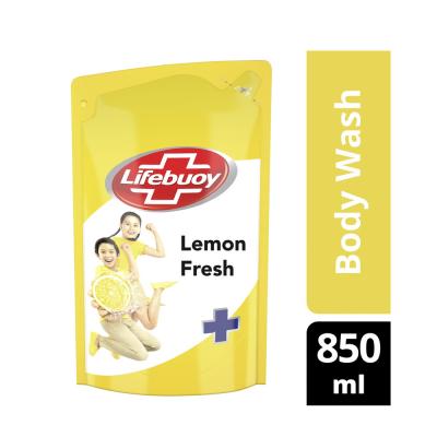 Lifebuoy Body Lemon Fresh 850ml - Kuning