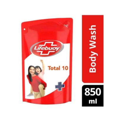 Lifebuoy Body Total 10 850ml - Merah