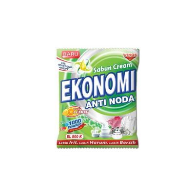 Sabun Ekonomi Cream Lemon 455ml - Hijau