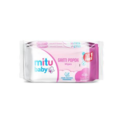 Mitu Baby Wipes Pink 50s BOGOF